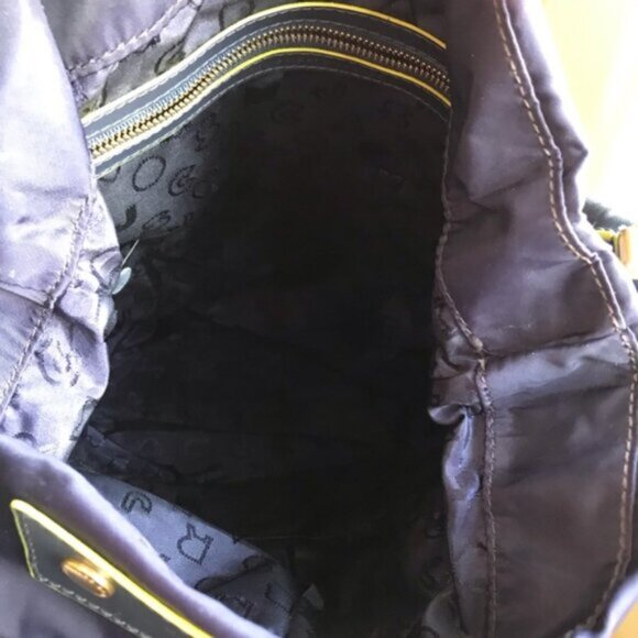 Marc Jacobs Preppy Natasha Nylon Convertible Crossbody Shoulder Hobo Pocket Logo - Picture 10 of 16